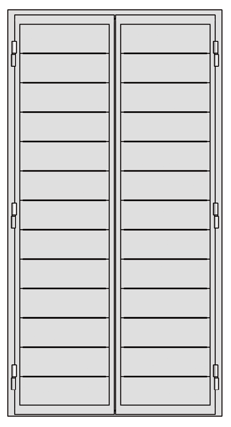 Antone doghe orizzontali Uninfissi