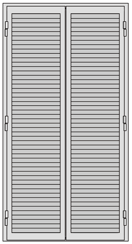 Persiana stecca aperta Uninfissi